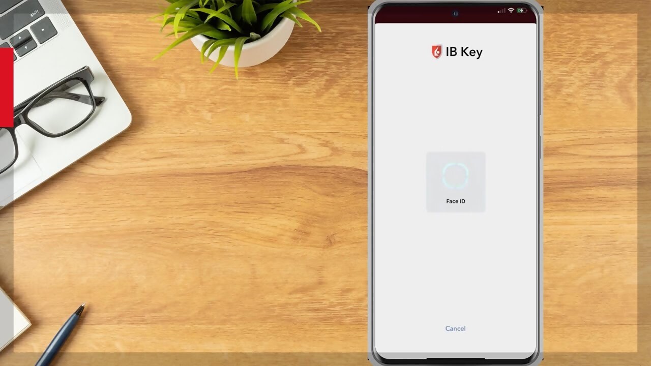 移动IBKR验证（IB Key） – 双因素验证 - iPhone